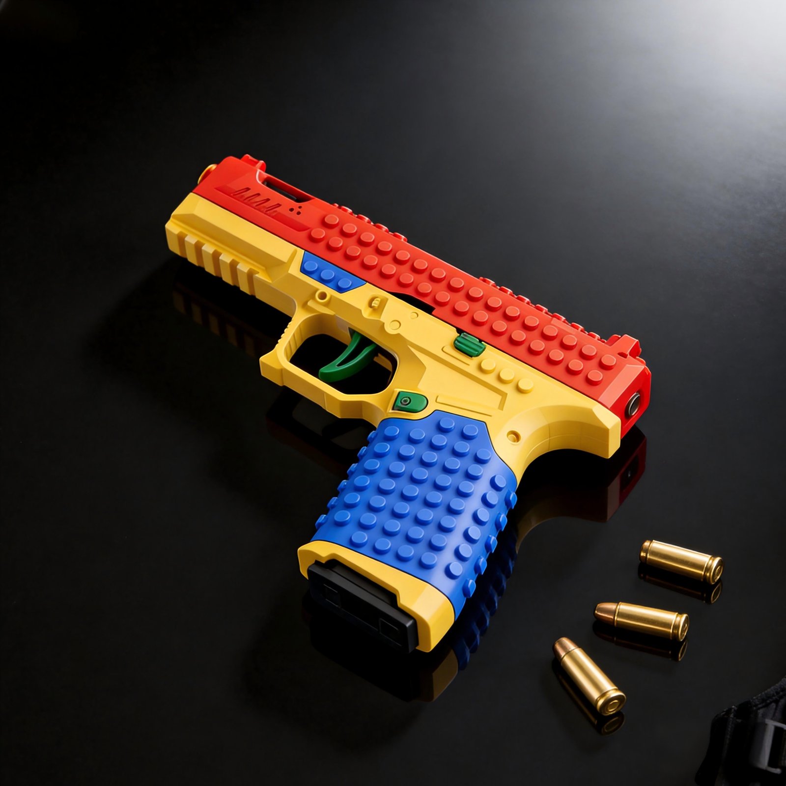 G17 building block pistol toy gun cosplay