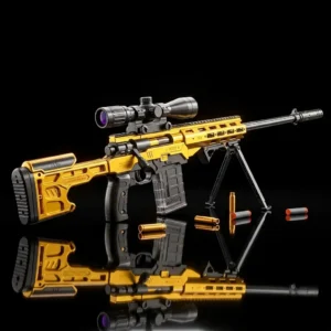 NERF shell ejecting toy gun