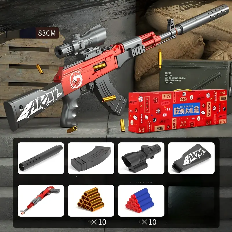 AK47 shell ejecting toy gun accessories