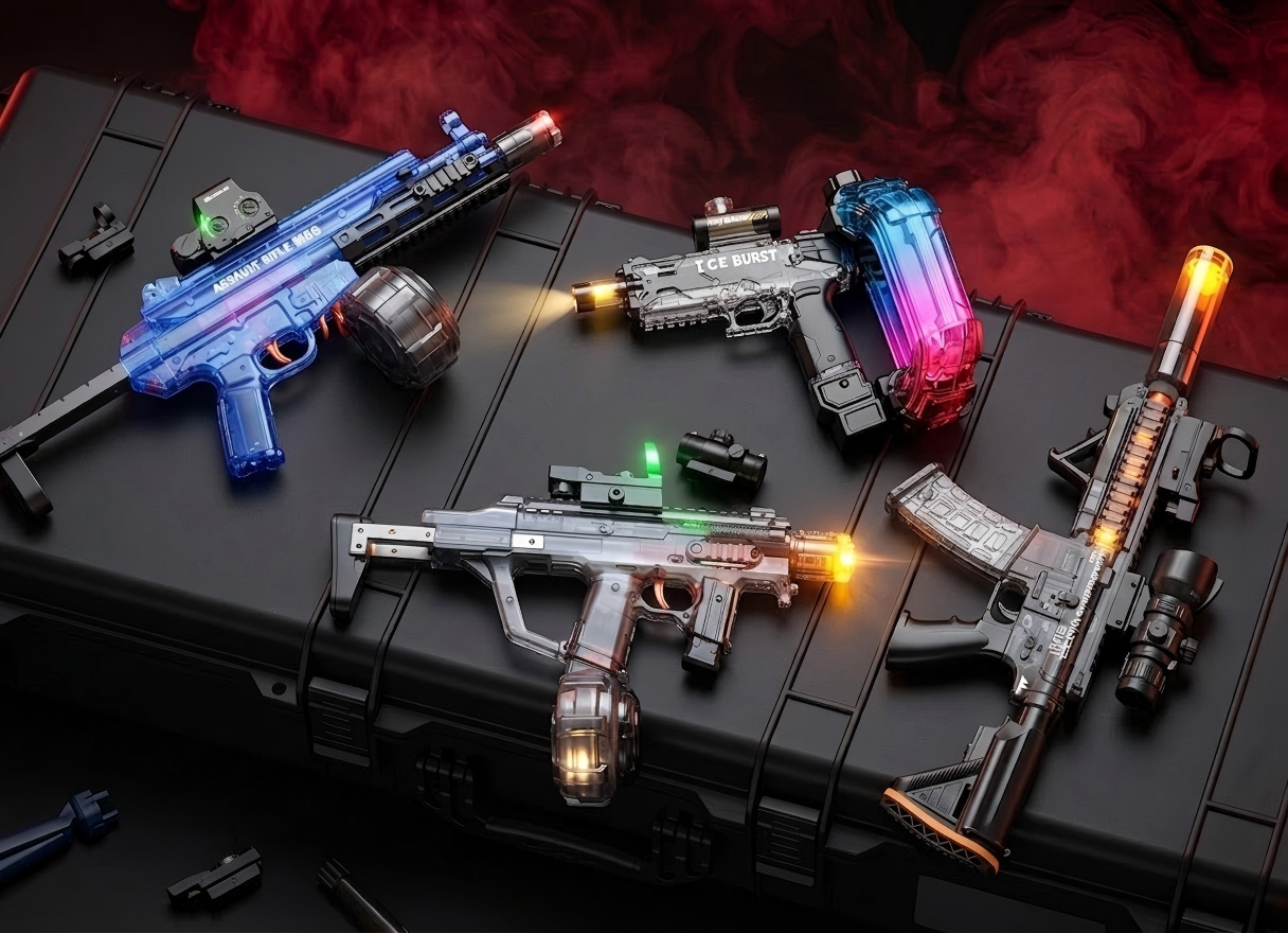 Automatic water gun toys for outdoor play