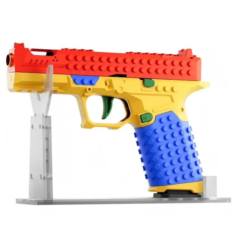 Glock 18C Machine Pistol: Full-Auto History and a G17 Building Block Toy Comparison