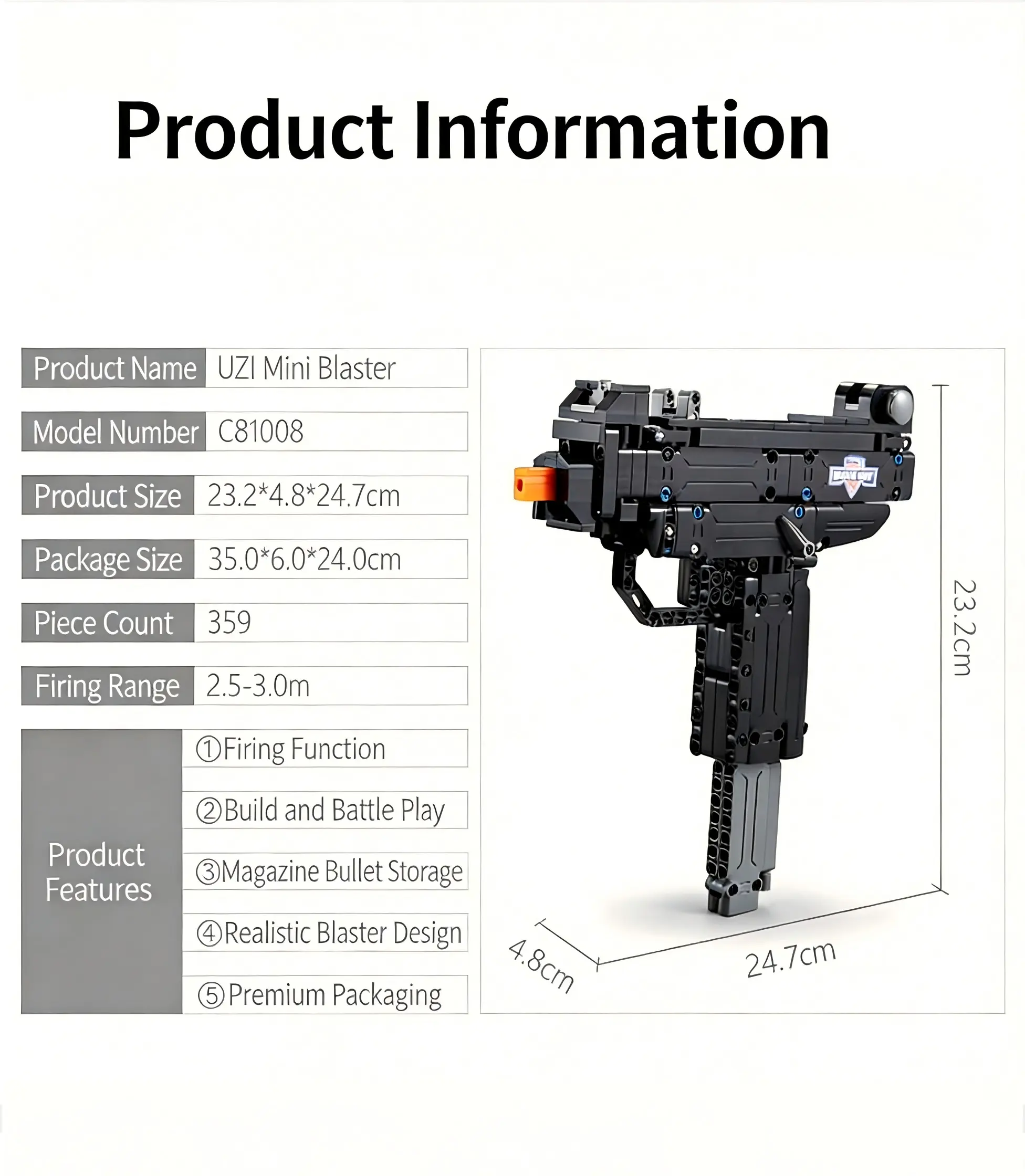 building block gun