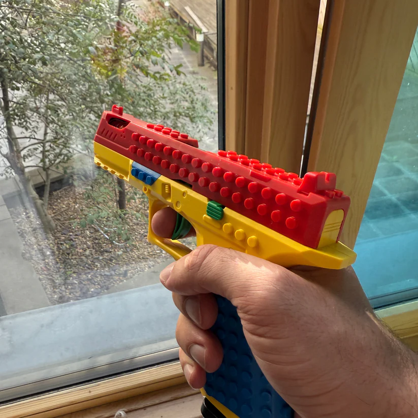 building block handgun