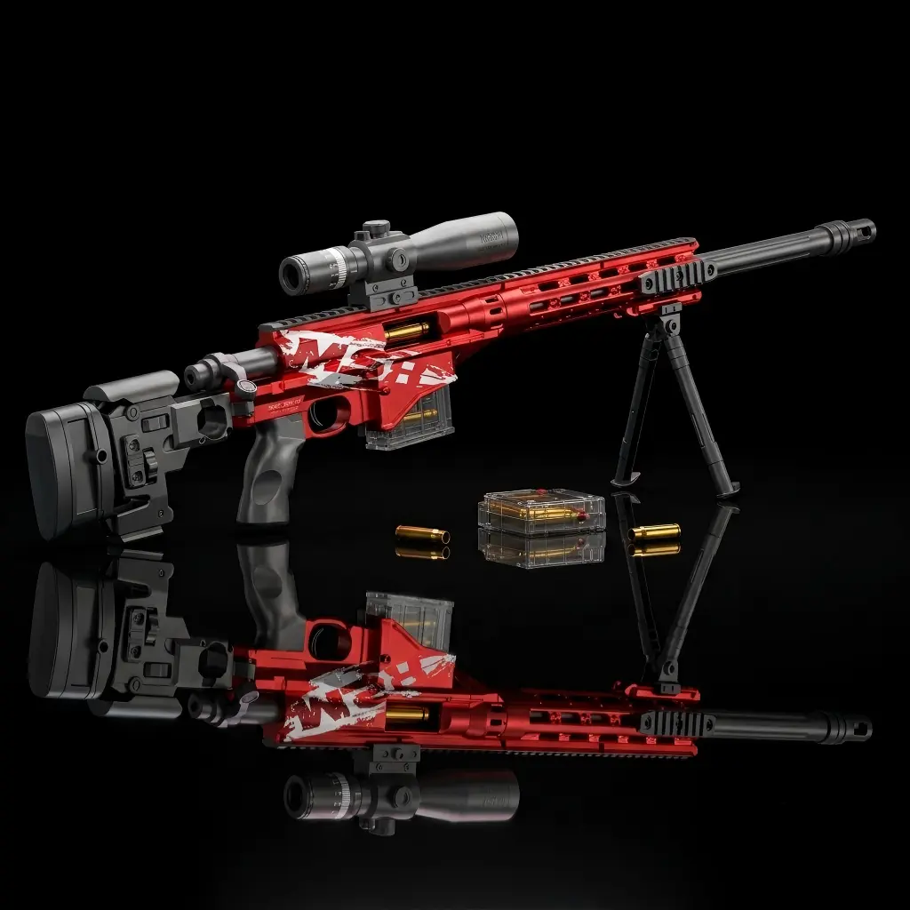 MSR shell ejecting nerf gun