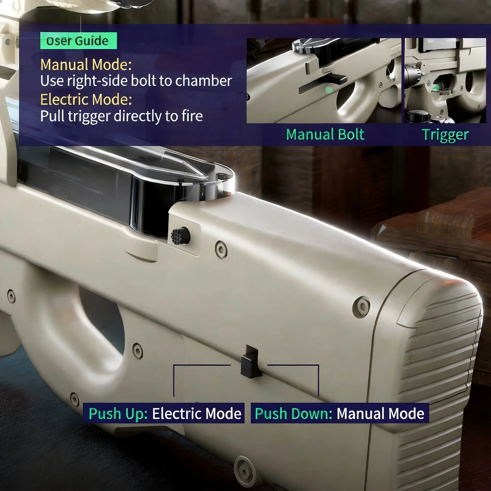 p90 best gel blaster gun