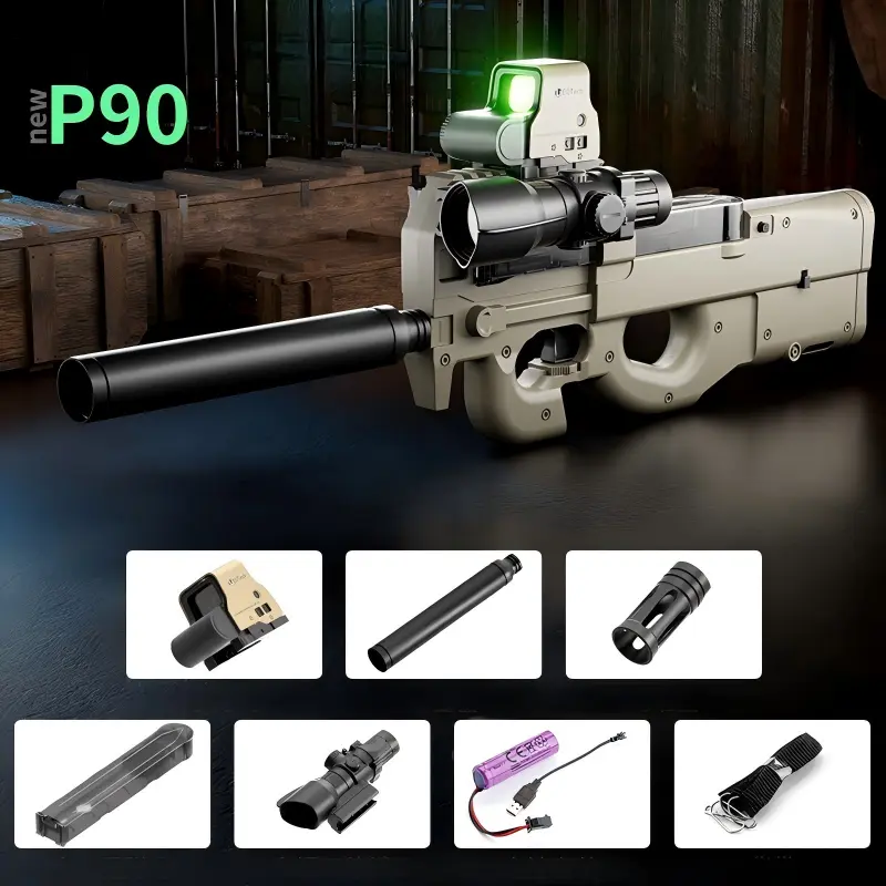 p90 gel blaster realistic