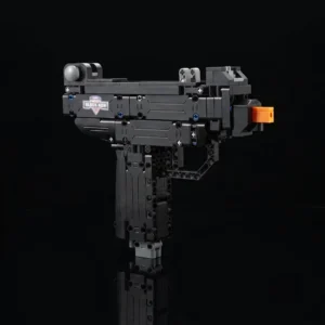 Uzi building block gun toy