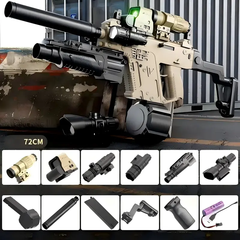 Victor gel blaster toy gun full view