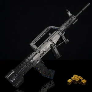 QBZ-95 building block toy gun with 1229 pieces